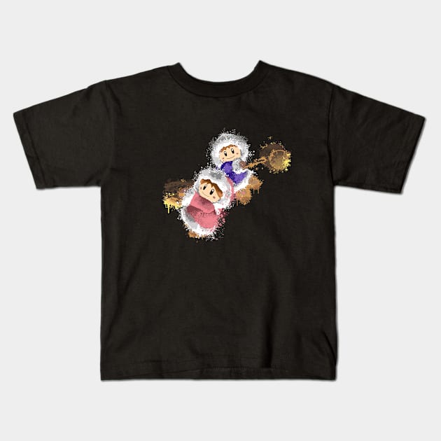 Ice Heroic Duo Kids T-Shirt by inkjamz